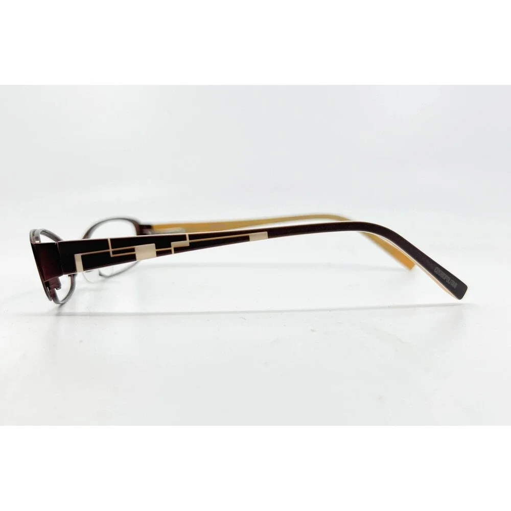Cosmopolitan Eyeglasses Women Brown DIVINE Chocolate 48-17-135 30974